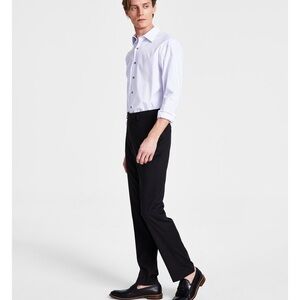 NEW Calvin Klein Mens Slim Fit Dress Pants Black 40 X 34
